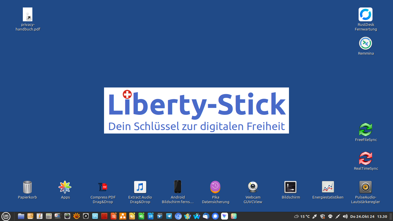 Liberty-Stick Desktop